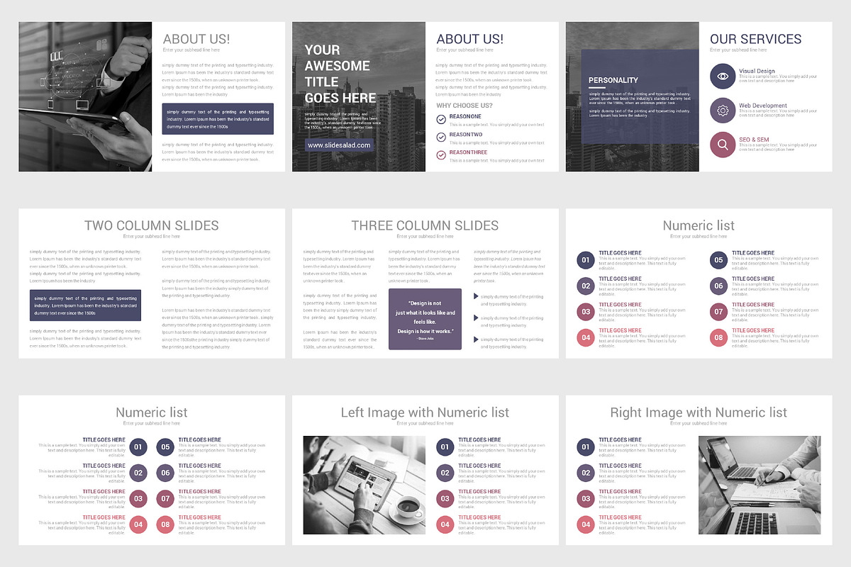 Best Business Proposal Google Slides, a Presentation Template by SlideSalad (Photo 7 of 19)