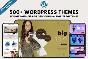 500 WordPress Themes: Your Design