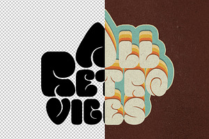 70s Text Effects For Photoshop