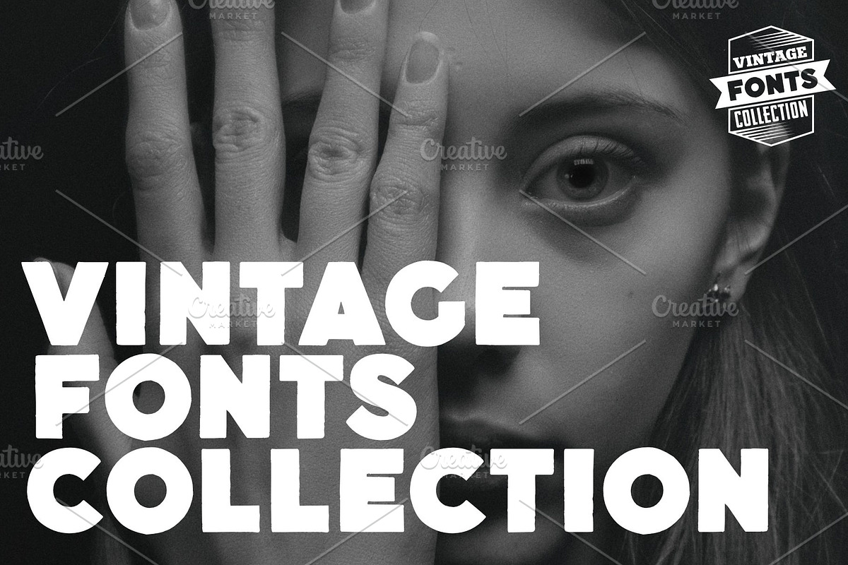 Besson - 2 vintage fonts preview 2