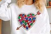 Diamond Glitter Valentine Heart Png, an Illustration by SinaCreation (Thumbnail 3 of 7)