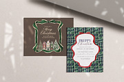 Watercolor Clipart- PREPPY Christmas, a Decorative Illustration by Beigetime (Thumbnail 11 of 13)