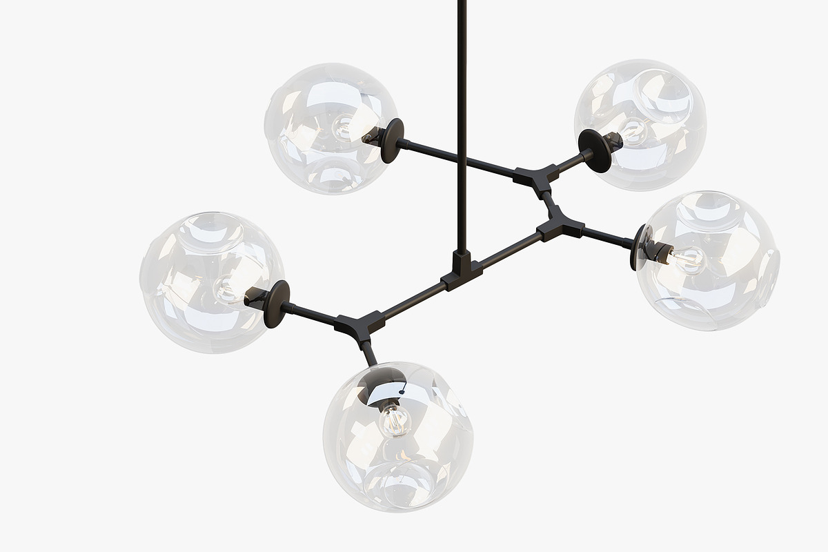 Joybird Atlas Chandelier, a Light 3D Model by 3dmitruk (Photo 3 of 10)