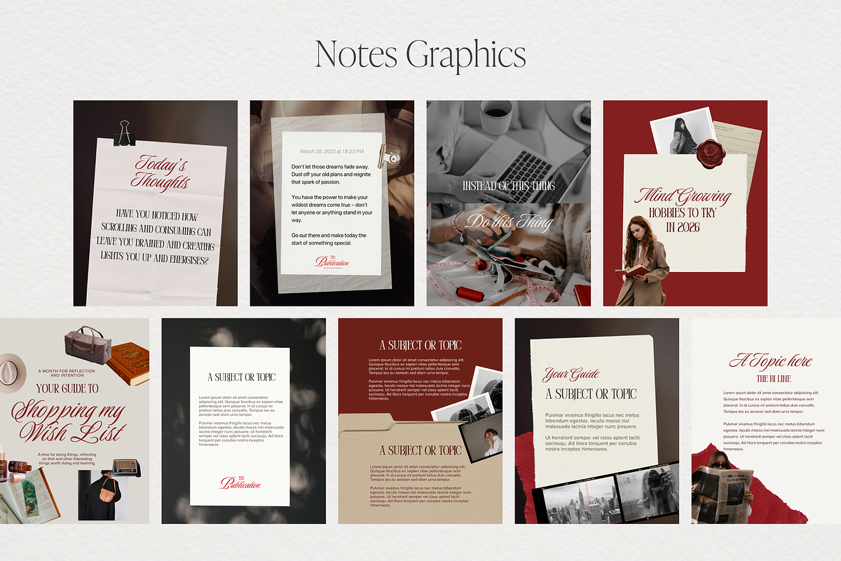 Substack Branding Template Canva, a Branding & Logo Template by Tabitha Emma (Photo 3 of 8)