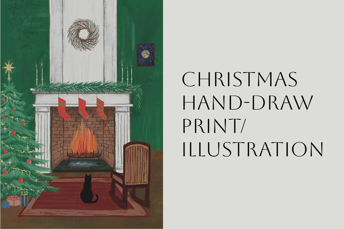 Cozy Christmas, an Illustration by Volha (Photo 1 of 4)