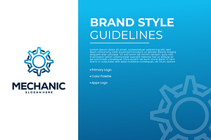 Gear Logo designs Template Vector, a Branding & Logo Template by Lucky Creative