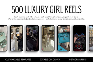 500 Luxury Woman Videos for Insta, a Templates & Theme by wekreatif