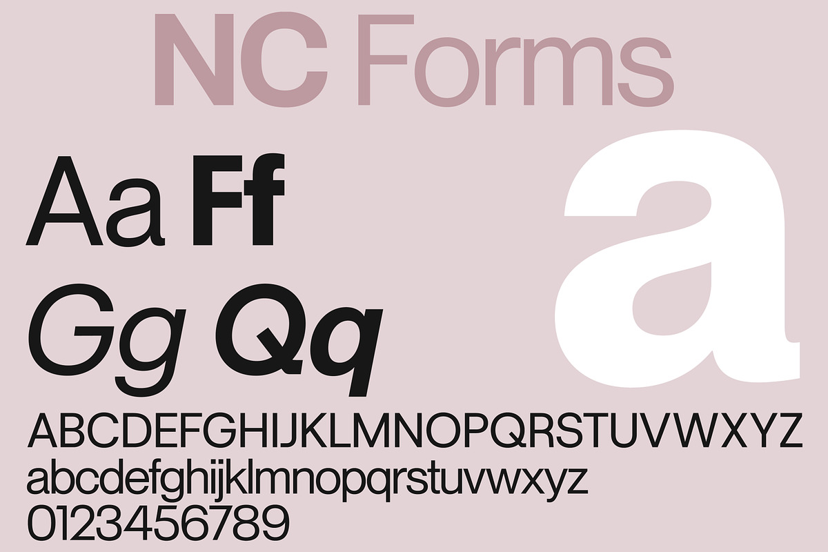 Font Kit Core Type Collection NC-29, a Font by NOCTA SUPPLY (Photo 5 of 7)