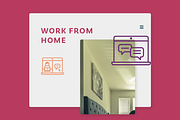 Remote work icons, an Outline Icon by Somewan draws (Thumbnail 3 of 5)