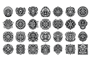 Aztec and Mayan Symbols & Ornaments, an Icon by Vector Portal (Thumbnail 3 of 6)