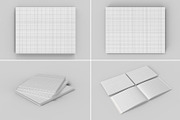 US Letter Size Landscape Book Mockup, a Books & Magazine Mockup by Illusiongraphic (Thumbnail 30 of 31)