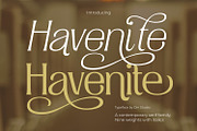 Havenite, a Serif Font by din-studio.com (Thumbnail 1 of 16)