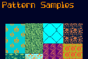 Pixel Perfect Halloween Patterns