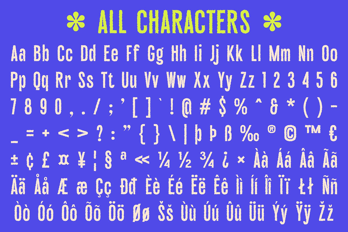 Galber Rough, a Sans Serif Font by Craft Supply Co. (Photo 8 of 8)