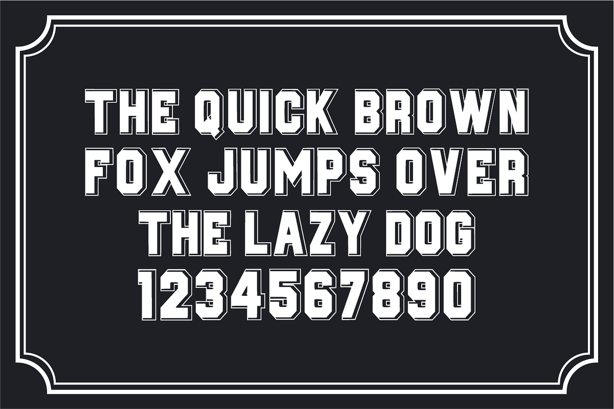 Championship Jersey – Slab Serif, a Slab Serif Font by KiddoGlyphs Studio (Photo 5 of 6)