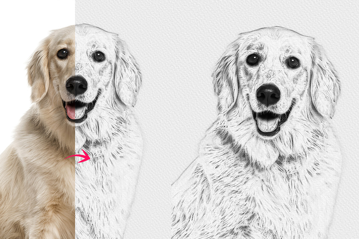 Line Art & Sketch Effect, an Action Add-On by MRI STUDIO (Photo 3 of 11)