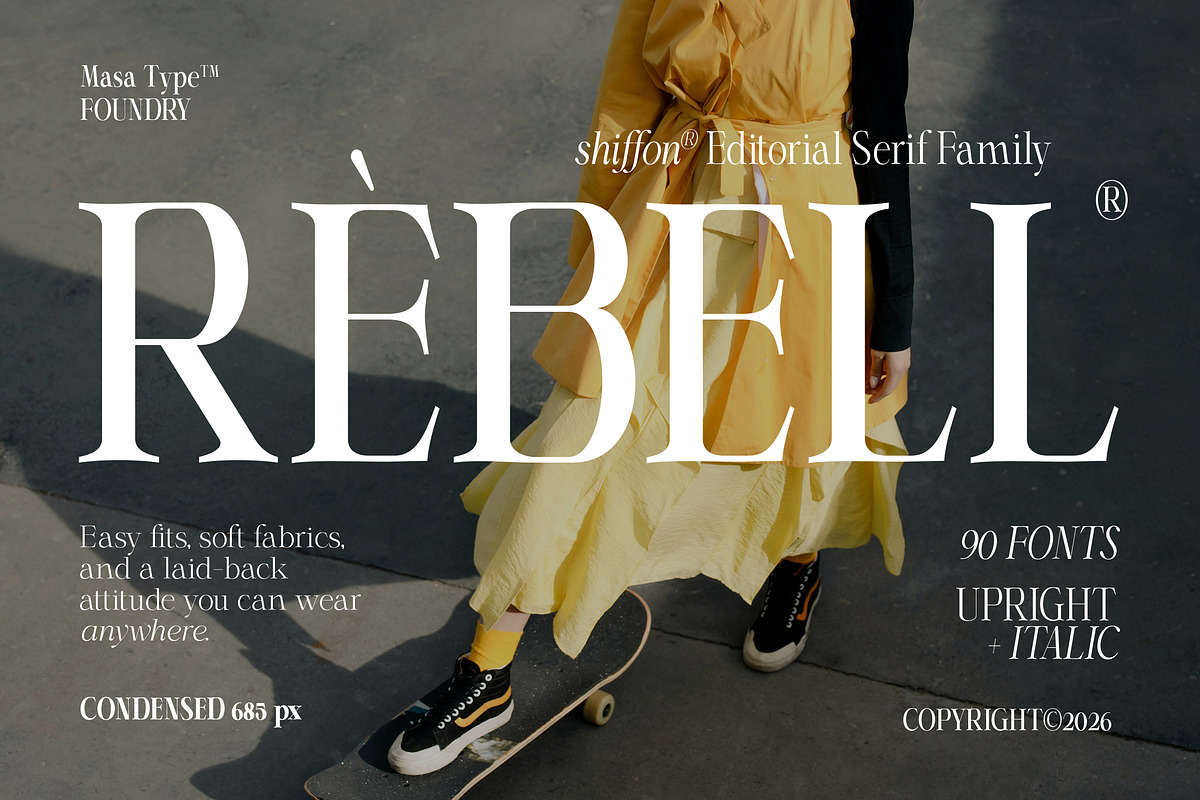 Shiffont Serif, a Serif Font by MasaType (Photo 6 of 12)