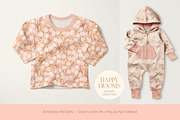 Pink Floral Seamless Surface Pattern, a Pattern Graphic by Eclectic Anthology (Thumbnail 3 of 6)