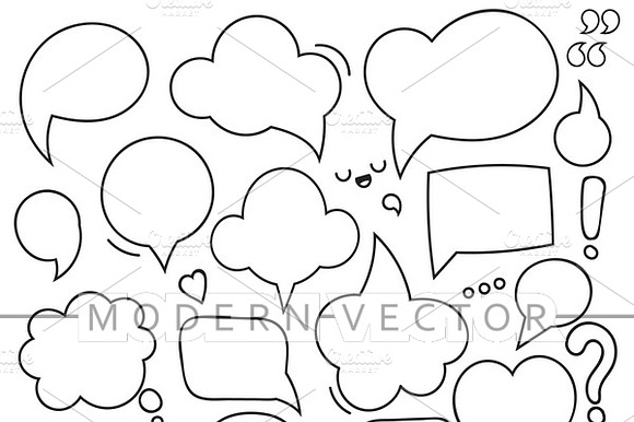 Doodle Frame. Doodle Quotes