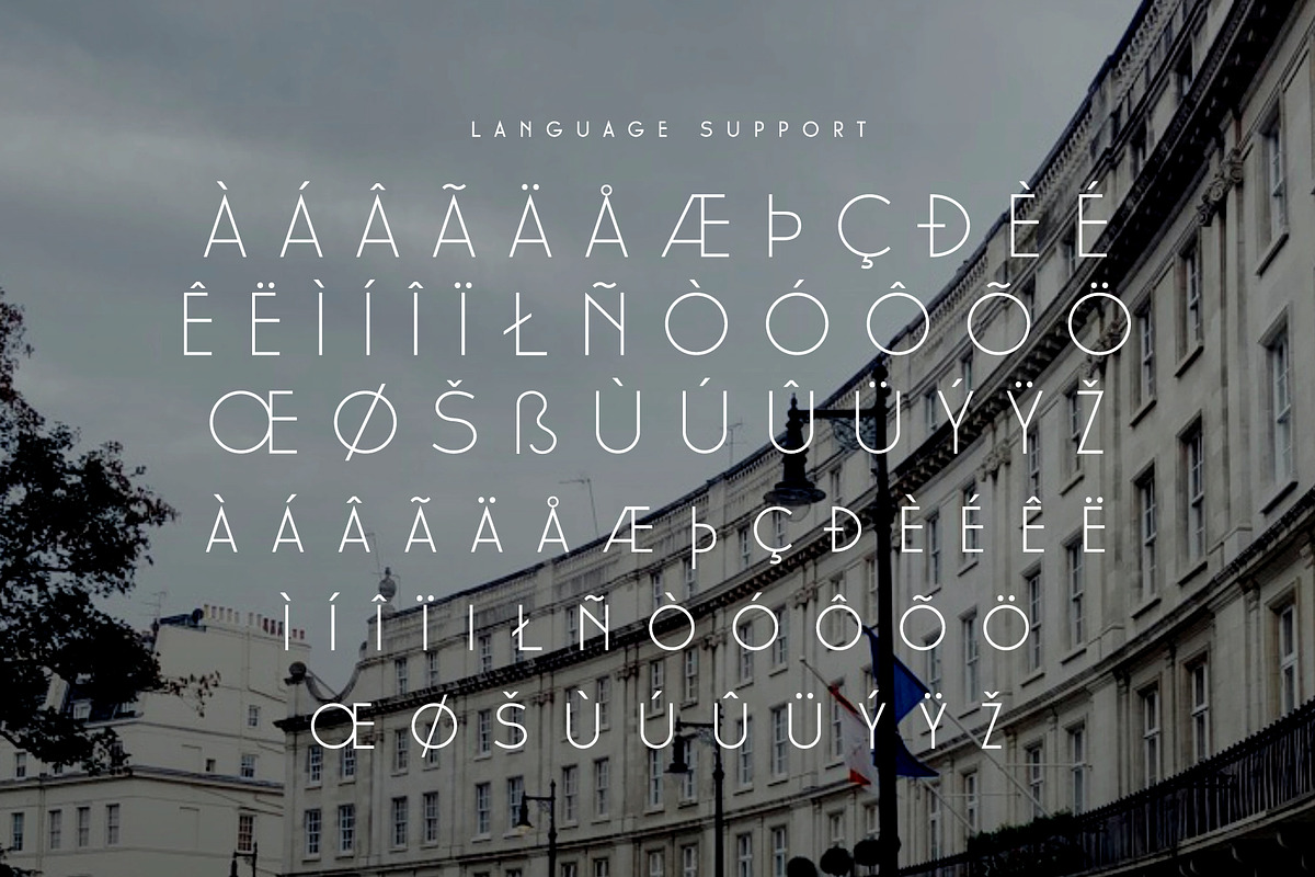 Mayfair - Art Deco Font, a Sans Serif Font by Aurora Graphics (Photo 4 of 5)