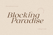 Collingar - Aesthetic Serif, a Serif Font by Sarid Ezra (Thumbnail 7 of 9)