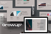 Growup - Architecture Design PPT, a Presentation Template by Dirtytemp Studio (Thumbnail 1 of 10)