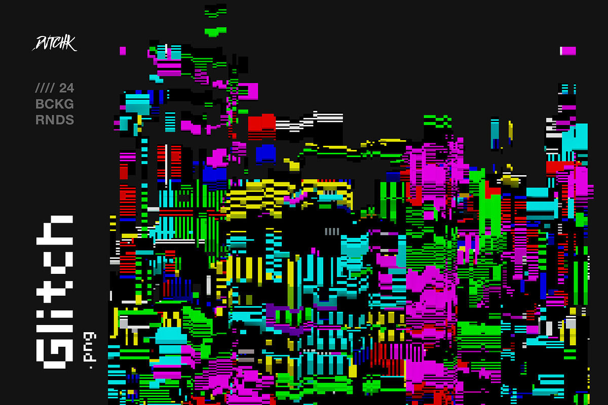 Glitch Transparent PNG TV Background, a Graphic by dvtchk (Photo 1 of 11)