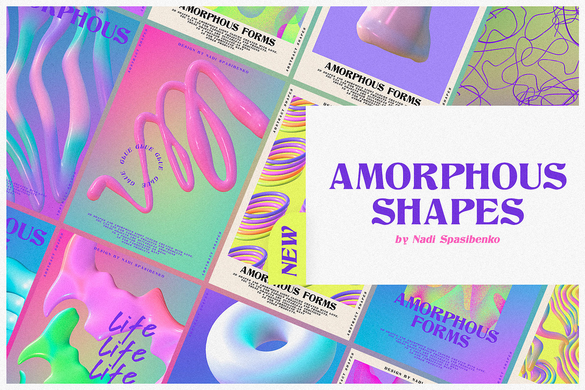Amorphous Shapes, an Object Graphic by nadispasibenko (Photo 1 of 16)