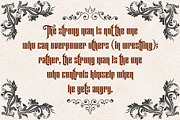 Hijrah, a Blackletter Font by Omotu Studio (Thumbnail 12 of 13)