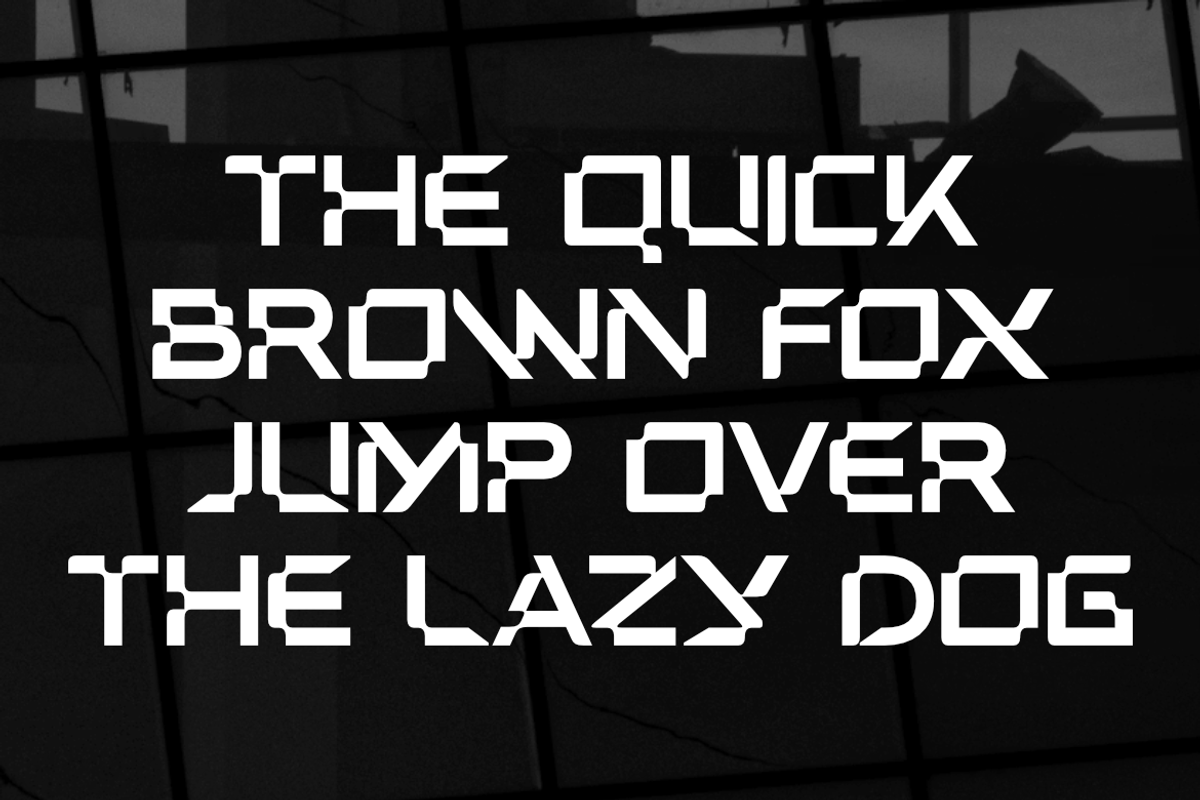 Saibex | Futuristic Technology Font, a Symbol Font by Masyafi Studio (Photo 5 of 8)