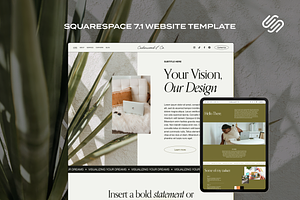 Squarespace 7.1 Template CEDARWOOD