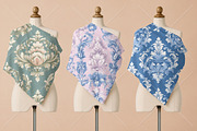 Damask Vintage Seamless Patterns, a Pattern Graphic by Canvas Craft (Thumbnail 7 of 9)