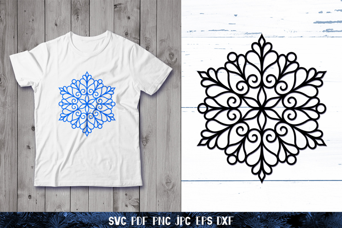 3D Snowflake Paper Cut Collection, a Graphic by Digital_Craftyfox (Photo 15 of 19)