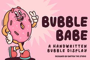BubbleBabe | Handwritten Font