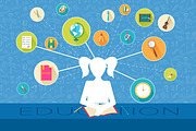 back to school icons vector concept, an Icon by LineTale (Thumbnail 4 of 5)