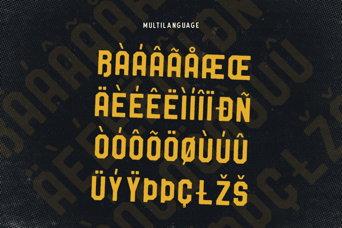 Barthon Typeface Combo (7Fonts)! preview 8