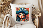 Nautical Pirates Postage Clipart, an Illustration by Pixels.Craft (Thumbnail 5 of 7)