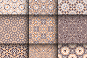 Beige Mosaic Patterns Set, a Pattern Graphic by dacascas (Thumbnail 7 of 10)
