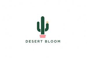 Desert Bloom Minimal, a Branding & Logo Template by Logocreative