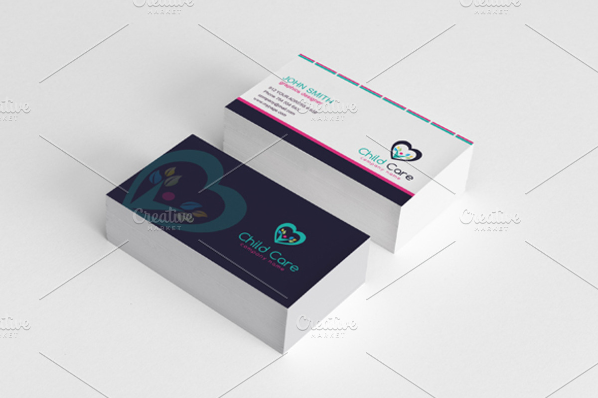 Child Care Stationery + Logo, a Stationery Template by felicidads (Photo 2 of 4)