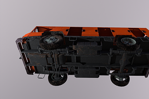 Service Car MOLE 3D Model