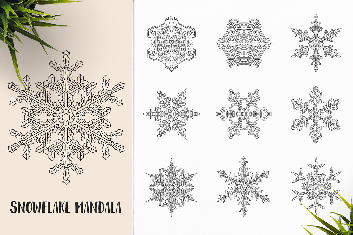 530 Vector Mandala Ornaments, an Animal Illustration by pixaroma (Photo 16 of 55)