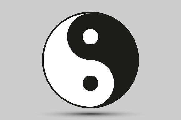 Ying Yang Balance Symbol