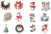Merry Christmas clipart, an Illustration by Designworld (Thumbnail 3 of 5)