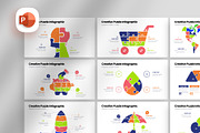 Creative Puzzle Infographic Template, a Presentation Template by Digitcase x Wealthwells (Thumbnail 1 of 4)