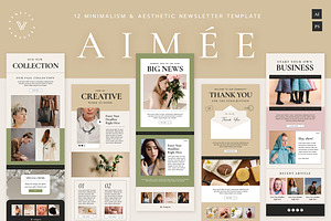 Aimée Email Newsletter Template