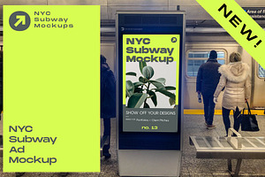 NYC Subway Ad Mockup