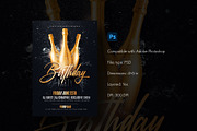 Birthday Flyer Template, a Flyer Template by Rome B Creation (Thumbnail 2 of 2)