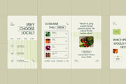 Groceries Instagram Template Pack, a Social Media Template by fakhroo (Thumbnail 5 of 5)
