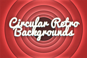 10 Circular Retro Backgrounds